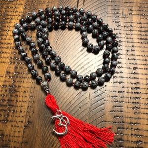 Grounding Mala 108 Bead Necklace